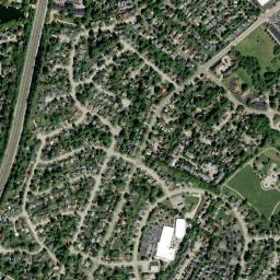 Satellite view of Lakeside Golf Course