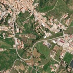 Piana degli Albanesi map(satellite map)