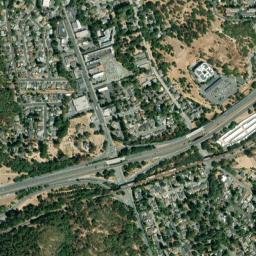 Muir California High Resolution Satellite Map