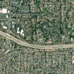 Satellite view of Buchanan Fields Golf Course