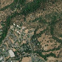 Quail Hollow California High Resolution Satellite Map