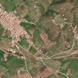 Santa Cristina Gela map(satellite map)