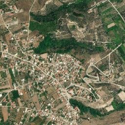 Sikyón map(satellite map)