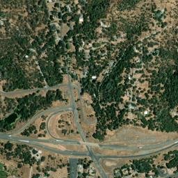 Peaceful Valley California High Resolution Satellite Map