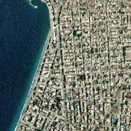 Loutráki map(satellite map)