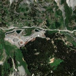 Sneffels Colorado High Resolution Satellite Map