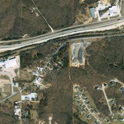Satellite view of Oak Meadow Country Club