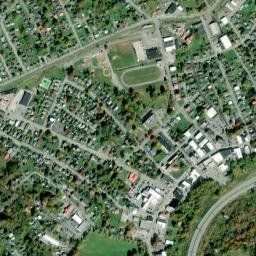 Oak Hill map(satellite map)