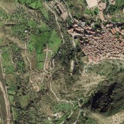 Pettineo map(satellite map)