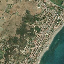 Brancaleone map(satellite map)