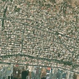 Pérama map(satellite map)