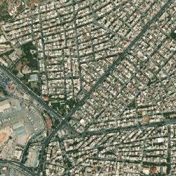 Keratsíni map(satellite map)