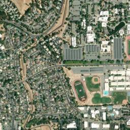 Civic Dr Pleasant Hill California High Resolution Satellite Map