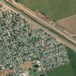 Basin St Garden Acres California  High Resolution Satellite Map