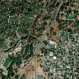 Tuolumne City map(satellite map)