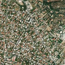 Paianía map(satellite map)