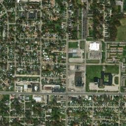 1158-1162 Vann Ave Evansville IN High Resolution Satellite Map