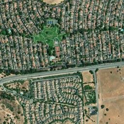 Cowell California High Resolution Satellite Map