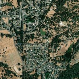 Mother Lode West California High Resolution Satellite Map