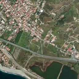 Saline Ioniche map(satellite map)