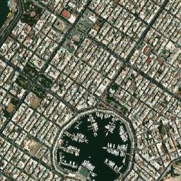 Piraeus map(satellite map)