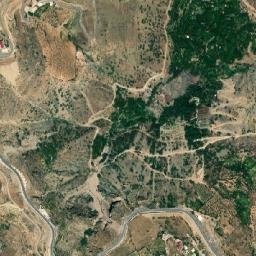 Pervari map(satellite map)