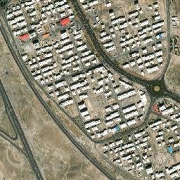 Sahand map(satellite map)
