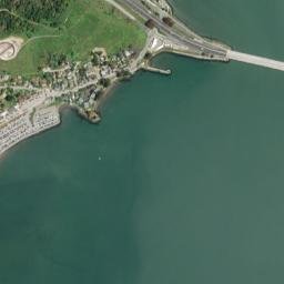 San Quentin California High Resolution Satellite Map