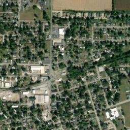 1084 Main St Mt Vernon Indiana High Resolution Satellite Map