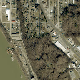Guttenberg Street, Tell City, IN 47586, USA High Resolution Satellite Map