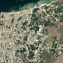 Favignana map(satellite map)