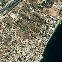 Ágioi Theódoroi map(satellite map)