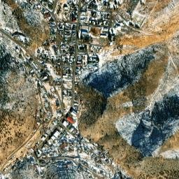 Pioche map(satellite map)
