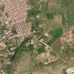 Baucina map(satellite map)