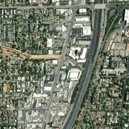 1277 Treat Blvd Walnut Creek CA Satellite Map