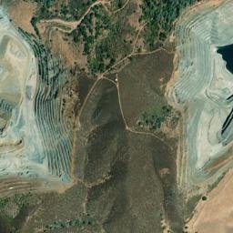 Contra Costa County map(satellite map)