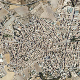 Peal de Becerro map(satellite map)
