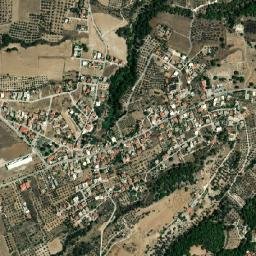 Kyrás Vrýsi map(satellite map)