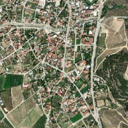 Pamukkale map(satellite map)