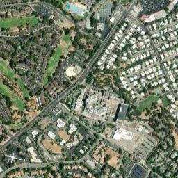 241 San Antonio Way Walnut Creek High Resolution Satellite Map