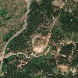 Red Mountain Colorado High Resolution Satellite Map