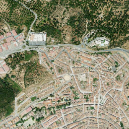 Aracena map(satellite map)