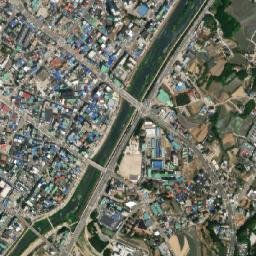 Pocheon-si map(satellite map)
