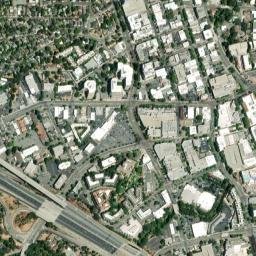 1100 S Main St, Walnut Creek, CA 94596, High Resolution Satellite Map