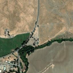 Eugene California High Resolution Satellite Map