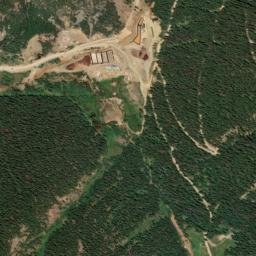 Gladstone Colorado High Resolution Satellite Map