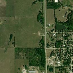 Woodson County map(satellite map)