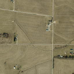 County Road 40 North, Rockport, IN High Resolution Satellite Map