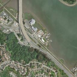 Manzanita California High Resolution Satellite Map