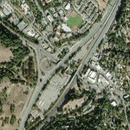 Orinda map(satellite map)